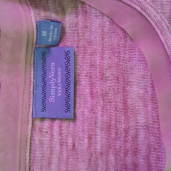 Simply Vera Wang Tank Top Brand New No Tags - Picture 2 of 3